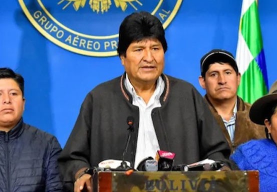 Kudeta Bolivia, Presiden Evo Morales Mengundurkan Diri