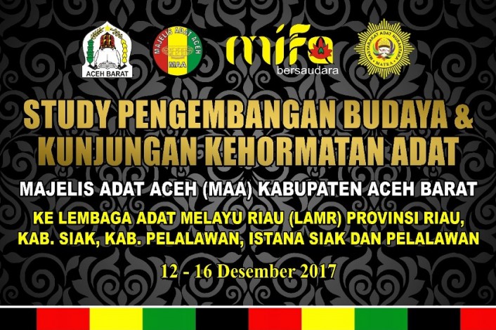 Besok, Majelis Adat Aceh Barat Lakukan Kunjungan Kehormatan ke LAM Riau