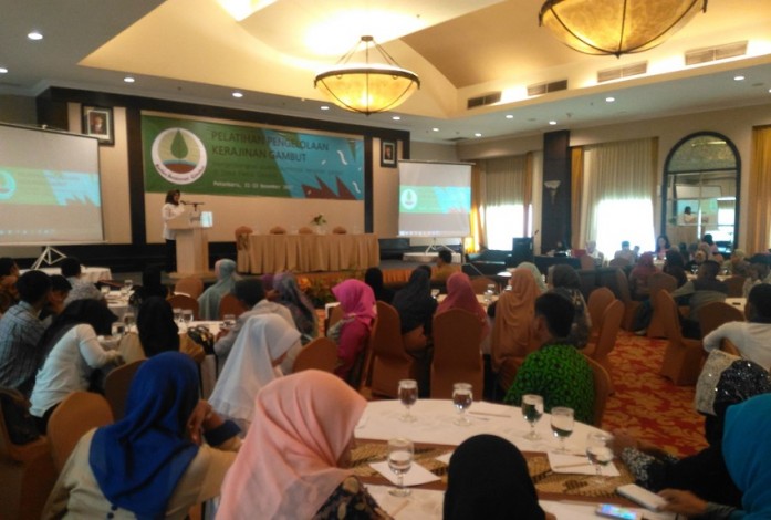 BRG Adakan Pelatihan Pengelolaan Kerajinan Gambut se Riau-Jambi di Pekanbaru