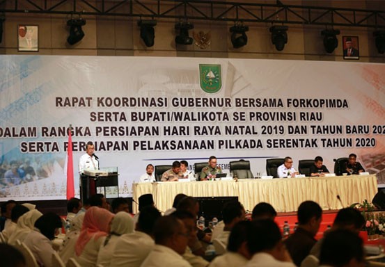 Hanya dari Siak Bupati yang Hadiri Rakor Gubernur dengan Forkopimda se-Riau, Syamsuar Langsung Curhat