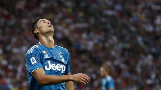 Jelang Liga Champions, Ronaldo Marah-marah di Latihan Juventus