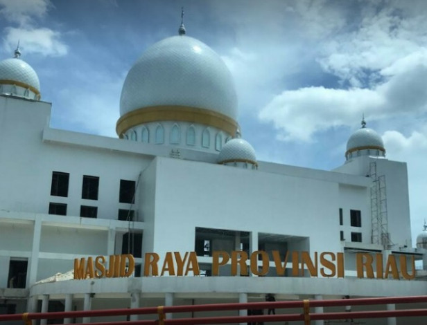 Tahun Ini Pemprov Riau Lanjutkan Pembangunan Masjid Raya Riau di Palas