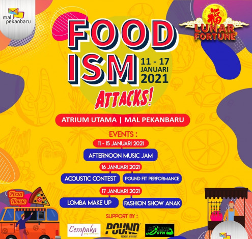 Pertama di Tahun 2021, Bazar Foodism Attack MP Diisi Rangkaian Event Menarik