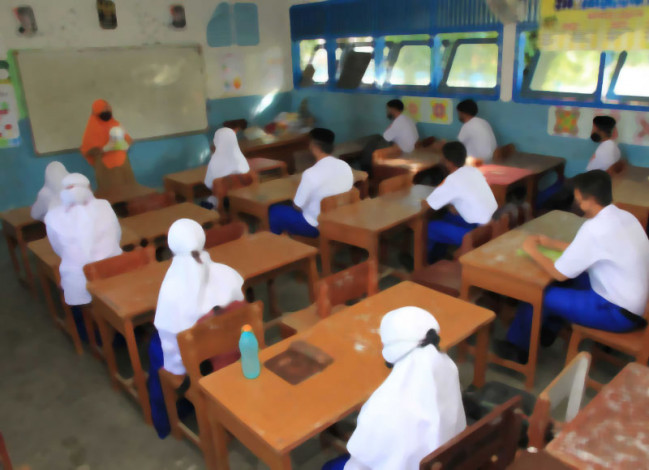 Meski Tak Ada Kecamatan Zona Merah, Pemko Pekanbaru Masih Gamang Memulai Sekolah Tatap Muka