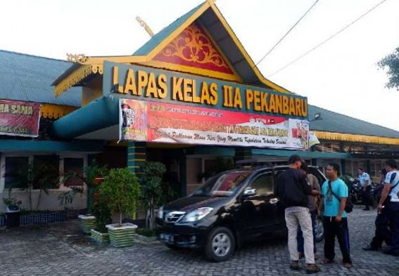 Dijemput BNPT, Napi Teroris Bebas dari Lapas Klas IIA Pekanbaru