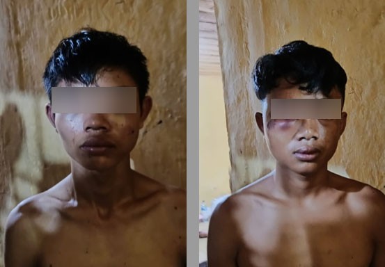 Dua Pria di Pekanbaru Babak Belur Dihajar Warga Usai Rampas Handphone