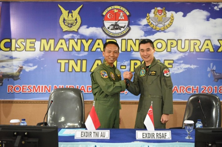 Latihan Bersama Manyar Indopura XVI/18 TNI AU-RSAF Selesai