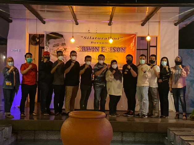 Jelang Musda, Erwin Edison Silaturahmi Bersama BPC, Pengurus, dan Senior HIPMI Riau
