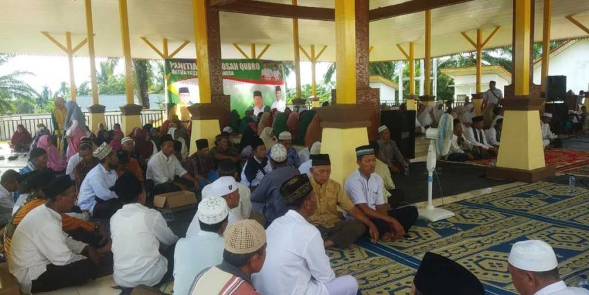 Masyarakat Rohul Gelar Zikir dan Doa untuk Kemenangan Jokowi - Maaruf Amin