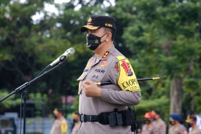 Kapolda Riau Apresiasi Unras 11 April di Pekanbaru Berlangsung Tidak Anarkis