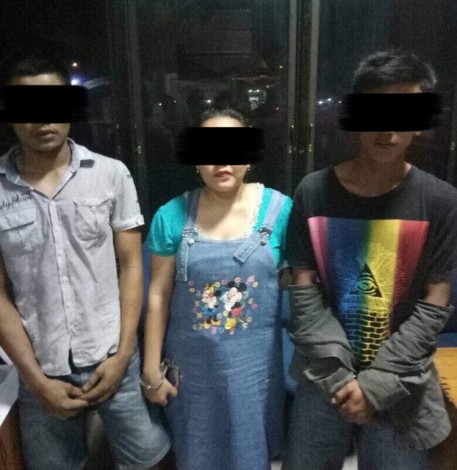 Tiga Tersangka Narkoba Ditangkap Polres Bengkalis, Satu Remaja Perempuan