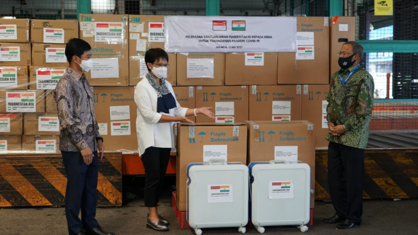 Indonesia Kirim Bantuan 200 Unit Oxygen Concentrator untuk India