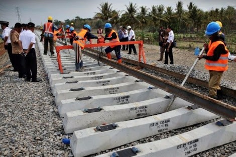 Digagas Jokowi,  Kini Proyek Jalur Kereta Api Medan-Aceh Mangkrak