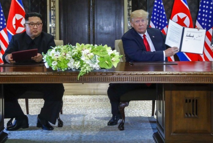 Ini Poin Kesepakatan Donald Trump dan Kim Jong-un