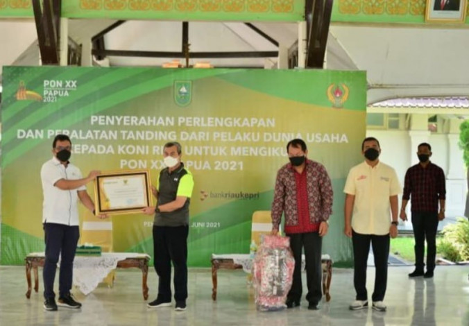Gubernur Riau Minta Seluruh Atlet dan Pelatih PON XX Papua Divaksinasi