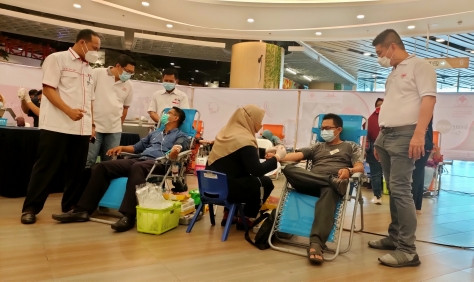 PMI dan Relawan Peduli Covid-19 Riau Targetkan 1.000 Pendonor