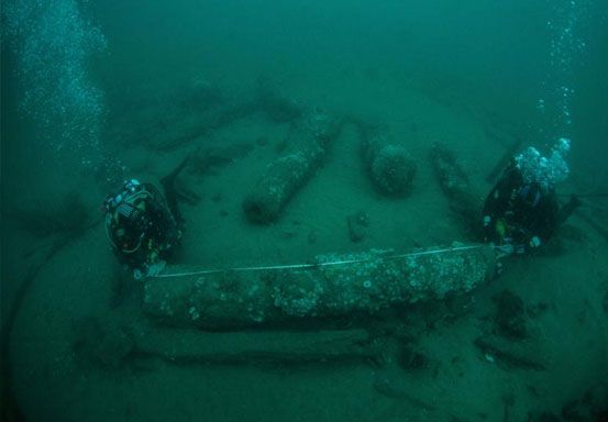 Kandas 340 Tahun Lalu, Kapal Perang Kerajaan Inggris Ditemukan