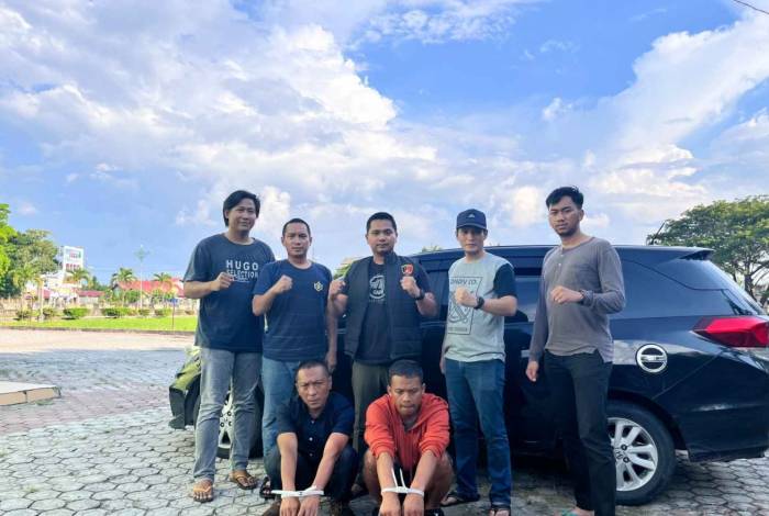 Ditreskrimum Polda Riau Tangkap Dua Pelaku Perdagangan Orang dan 4 Pekerja Imigran yang Hendak ke Malaysia