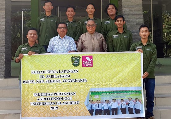 177 Mahasiswa Faperta UIR PKL ke Perusahaan Dalam dan Luar Negeri