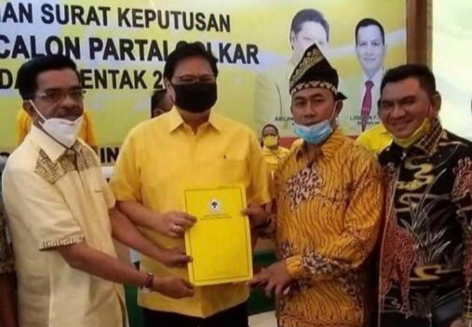 Kantongi SK DPP Golkar, SAF - Sujarwo Yakin Menang