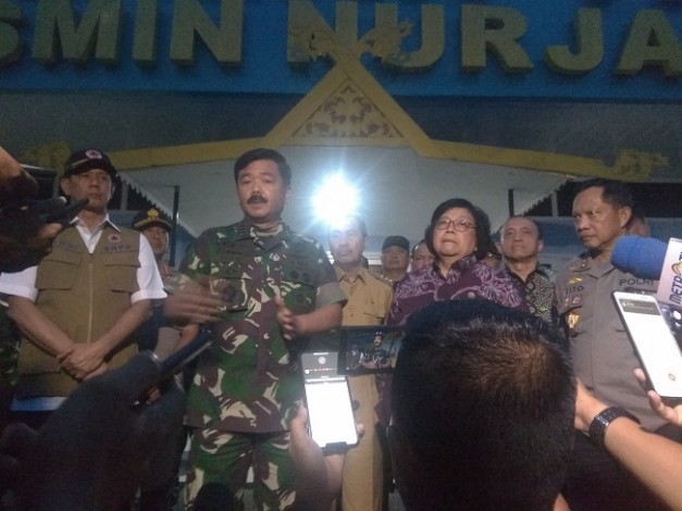 Panglima TNI akan Kerahkan Satgas Udara Tangkap Pembakar Lahan di Riau