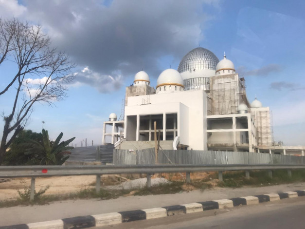 Tunggu Hasil Audit, Kelanjutan Pembangunan Masjid Raya Riau di Palas Belum Dianggarkan