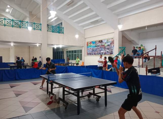 TC Satu Bulan Penuh, Atlet Tenis Meja Riau Yakin Lolos Kualifikasi PON
