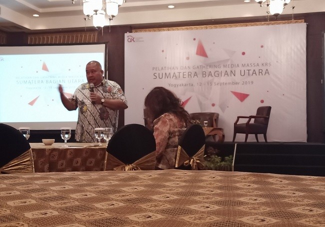 OJK Gelar Pelatihan dan Gathering Media Massa KR5 Sumbagut di Yogyakarta