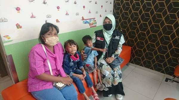 ACT Riau Bantu Pengobatan Anak Gizi Buruk di Perawang