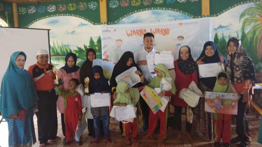 Medina Asah Kreativitas Anak TK dan SD di Riau