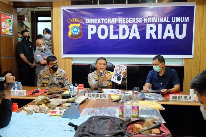 Polda Riau Ingatkan Pelaku Perusakan Mobil Patroli Polisi Menyerahkan Diri