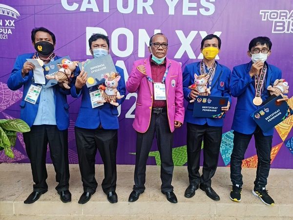 Cabor Catur Sukses Sumbang Medali untuk Riau di PON XX Papua