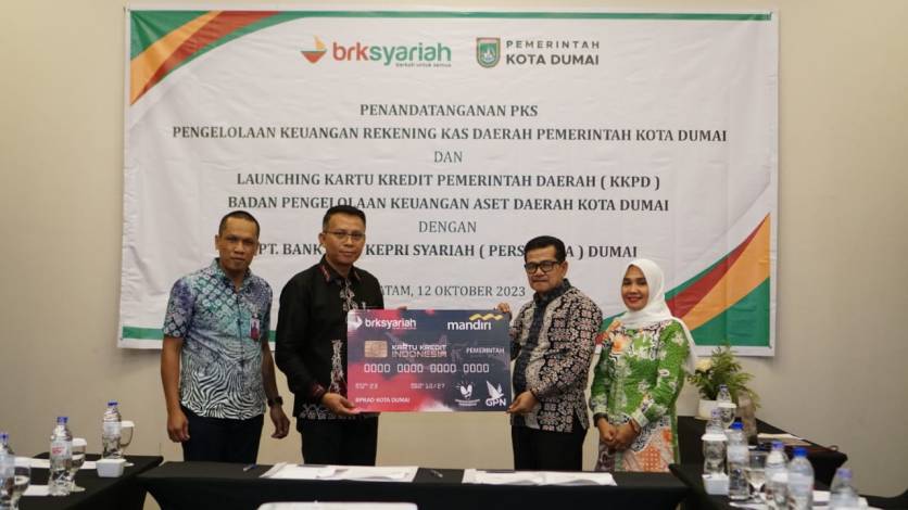 BPKAD Kota Dumai Pertama di Riau Gunakan Fisik Kartu Kredit Pemda