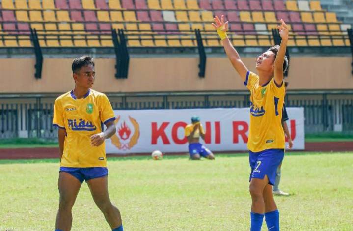Tumbangkan Kepri di Semifinal Porwil XI, Sepakbola Riau Lolos ke PON 2024