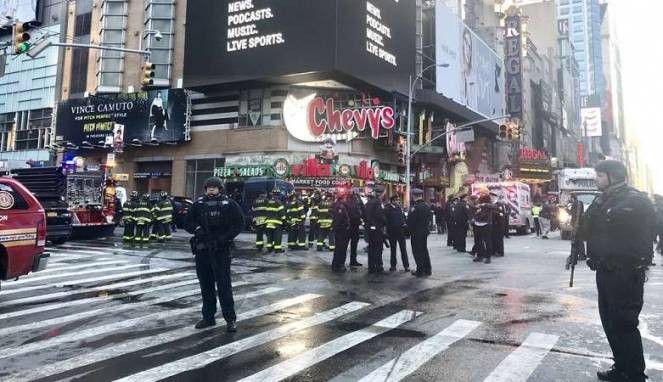 Detik-detik Mencekam Bom Meledak di New York