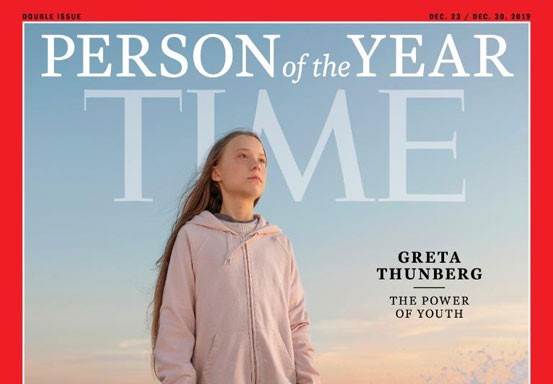 Majalah Time Pilih Greta Thunberg Jadi Person of the Year