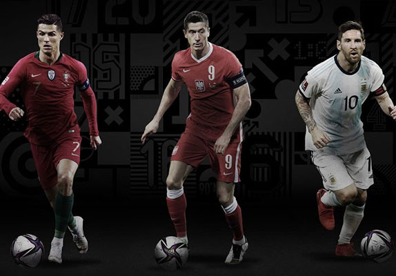 Ronaldo, Messi dan Lewandowski Jadi Finalis The Best FIFA Mens Player 2020