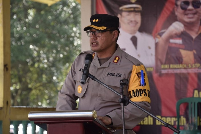 Polisi Pantau Gejolak Pilkada Riau di Bengkalis