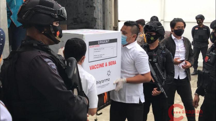 Riau Terima 22.840 Dosis Vaksin Covid-19 untuk Vaksinasi Tahap Dua