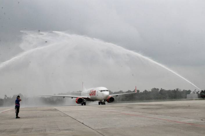 Bandara SSK II Pekanbaru Kembali Layani Rute Penerbangan ke Surabaya