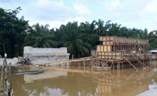 Dinas PUPR Cari Dana Lanjutkan Pembangunan Jembatan Mahato-Suka Damai