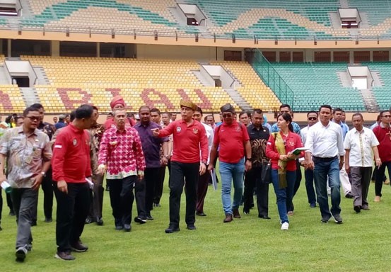 Usai Tinjau Stadion Utama, Ini Catatan PSSI yang Harus Diperbaiki Pemprov Riau