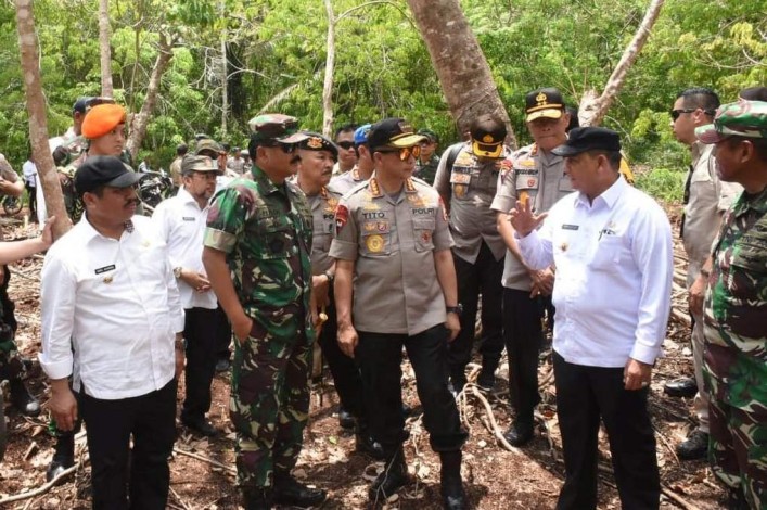 Panglima TNI Instruksikan Tangkap Pelaku Pembakaran Hutan dan Lahan