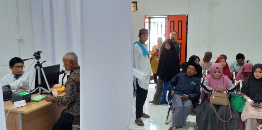 Data 2.650 Calon Jemaah Haji Riau Sudah Diinput untuk Perekaman Biometrik