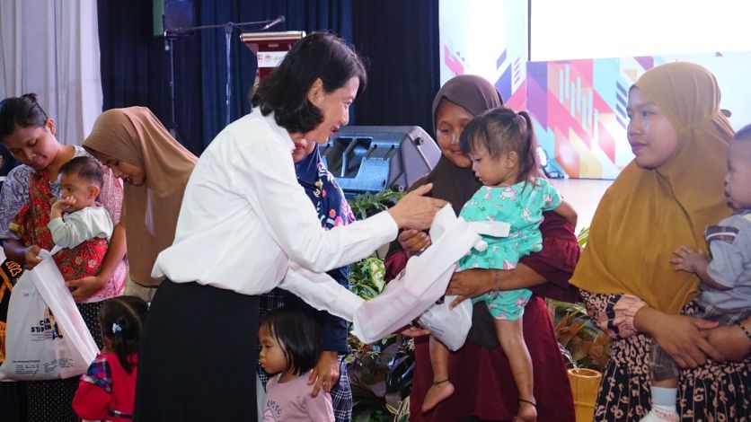PTPN IV PalmCo Tanggulangi 1.100 Anak Stunting Wujudkan Indonesia Emas 2045