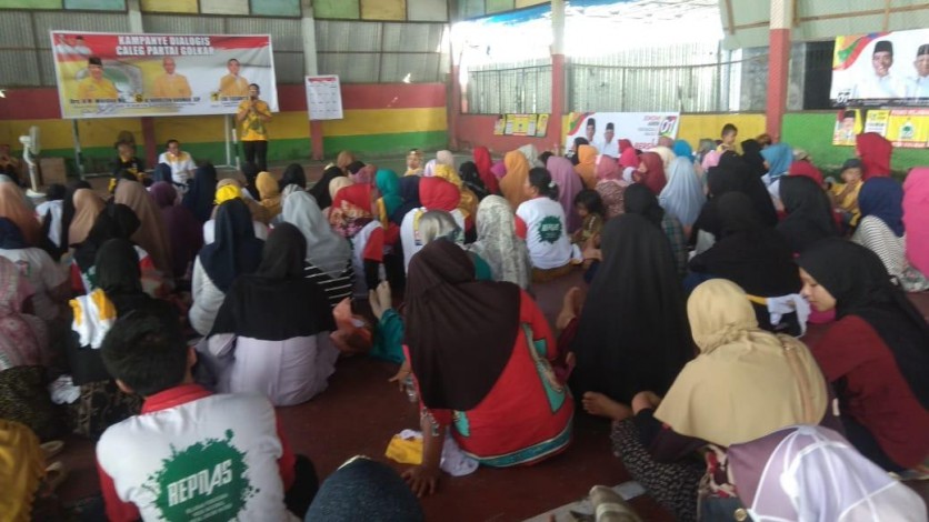 Kampanye di Tembilahan, HM Wardan : Wajib Menangkan Jokowi Demi Kelanjutan Pembangunan di Inhil