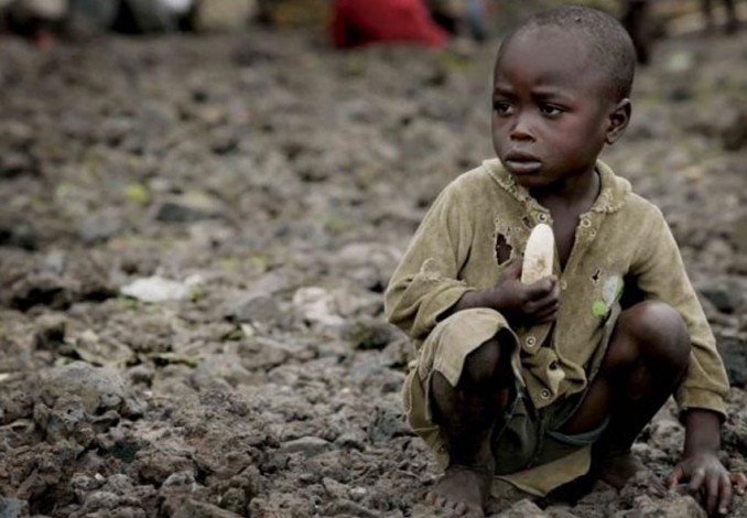 400 Ribu Anak di Kongo Terancam Mati Kelaparan