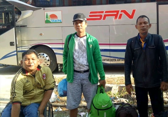 Lima Atlet Penyandang Disabilitas Riau Terpaksa Naik Bus Umum ke Solo Karena Minim Dana