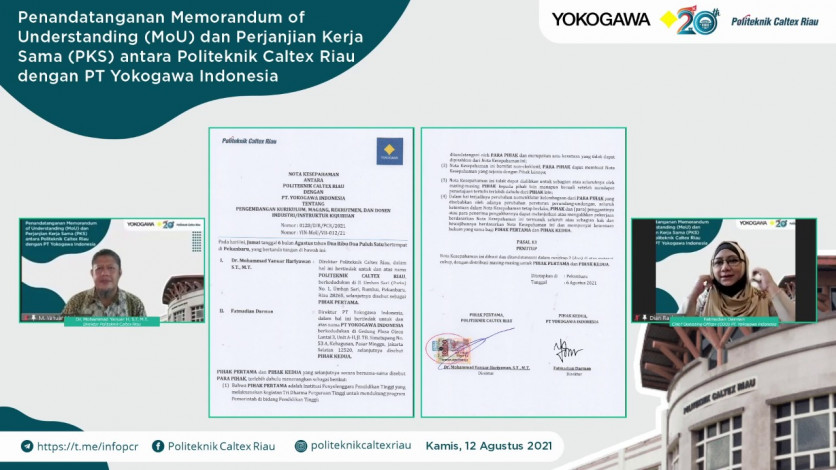 PCR Gandeng PT Yokogawa Indonesia untuk Kerja Sama