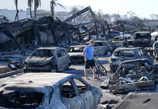Korban Tewas Kebakaran Hutan Maui Hawaii Jadi 80 Orang, Gubernur Sebut Sekitar 1.000 Lain Hilang